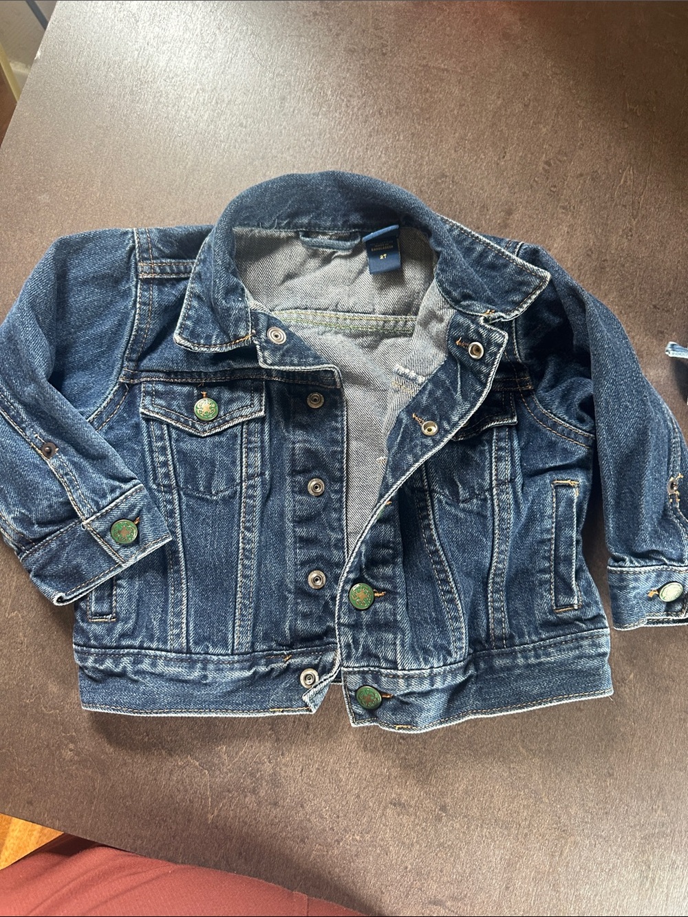 OshKosh B'gosh Girls Blue Denim Jacket - Classic Trucker - early 2000’s